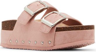 Madden Girl Babess Slide Sandal in Rose Fab at Nordstrom Rack, Size 7.5