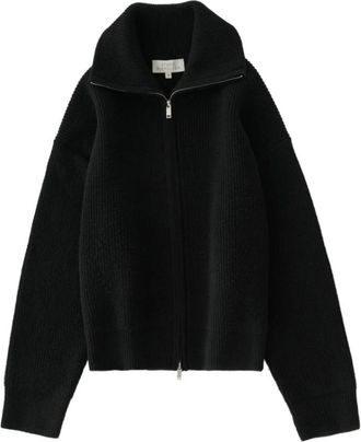 STUDIO NICHOLSON Sandos Knit - Dames - Vesten - Zwart - S - Wol - Truien & Vesten