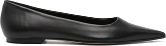 Aeyde Cassy ballet flats - women - Calf Leather/Calf Leather/Calf Suede/Calf Leather - 37 - Black
