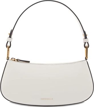 Coccinelle Borsa a spalla Merveille in pelle - Bianco