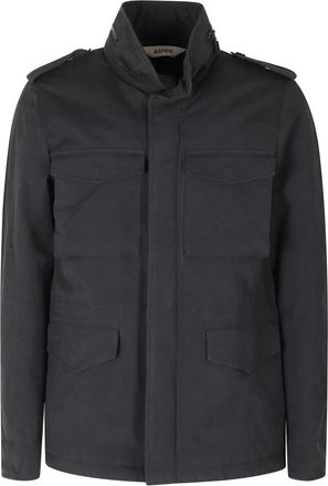 Aspesi Mini Field Jacket - - Jackets - Uomo - Nero - XL