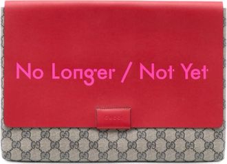 Gucci Pre-owned Gucci GG Supreme No Longer Not Yet Clutch Ladies HFXERHQI7HFHDWMR