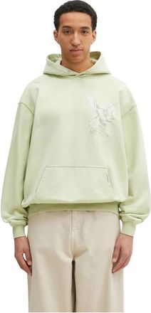 Represent Elegance In Motion Hoodie - Heren - Hoodies - Groen - 2XL - Katoen - Hoodies & sweatvesten