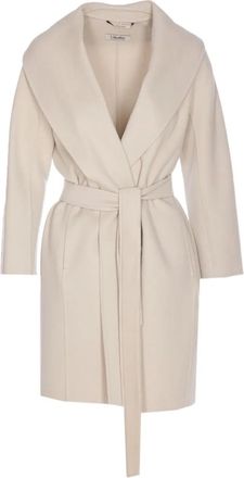 Max Mara Wikkeljas met ceintuur - Beige