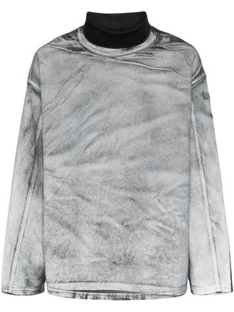 Diesel Felpa D-Nlabelcol - Grigio