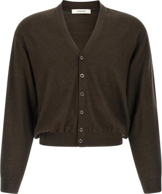 Christophe Lemaire Brown Twisted Cardigan