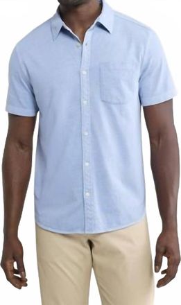 Fair Harbor Saltaire Classic Shirt In Light Blue