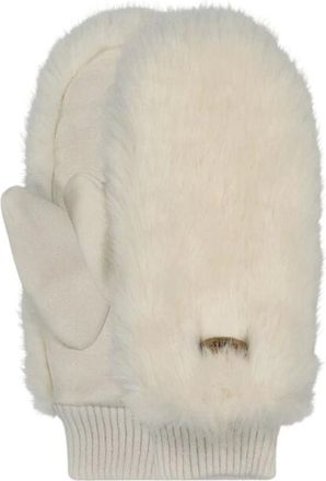 Barts Bontwanten - Dames - Accessoires - Beige - Maat: ONE Size Su&egrave;de