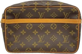 Louis Vuitton Pre-owned Clutches, male, Brown, Size: ONE SIZE Pre-owned Clutch bag