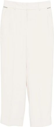 PESERICO Concealed Fastening Tailored Trousers