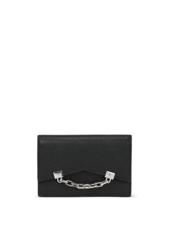 Karl Lagerfeld medium K/Seven wallet - women - Calf Leather - One Size - Black