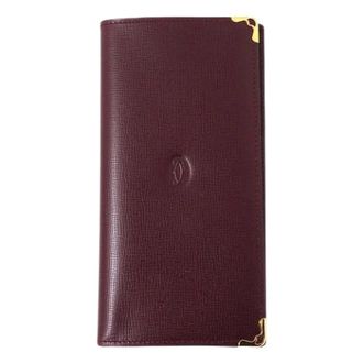 Cartier Pre-owned Wallets, male, Red, Size: ONE SIZE Pre-owned Vintage Wallet