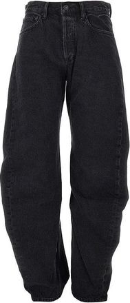 A Gold E Cotton denim Spiral jeans Woman 24