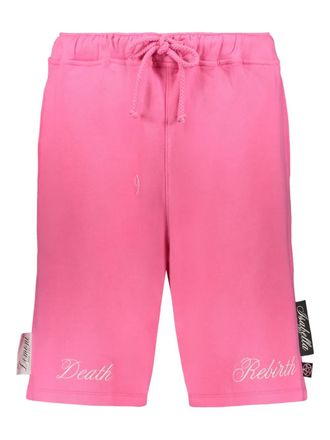 Isabella 1985 cotton track shorts - Pink