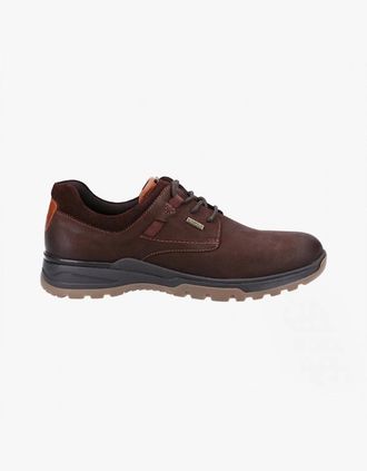 Hush Puppies Mens Hush Puppies PELE Mens Leather Shoes Brown Nubuck - Size: 11