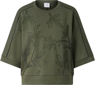 Bogner Rabea sweatshirt for women - Olive green - 34