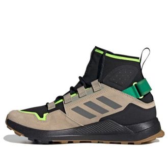 adidas Terrex Hikster Mid Black Brown Green FW0383
