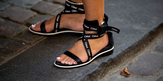 Shop these end of summer designer sandal sales Stylight