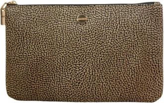 Borbonese Classica Busta P.Documenti - Dames - Portefeuilles - Beige - ONE Size - Accessoires