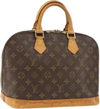 Louis Vuitton Pre-owned Handbags, female, Brown, Size: ONE SIZE Pre-owned Canvas Handbag