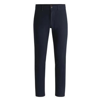 HUGO BOSS Chino broeken - Heren - Broeken - Blauw - Maat: W35 L36