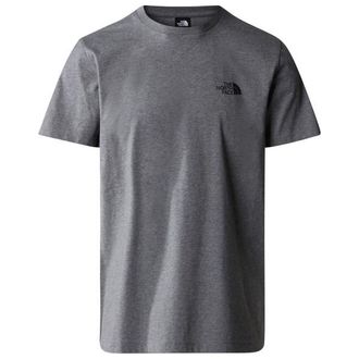 The North Face S/S Simple Dome Tee T-Shirt für Herren | grau