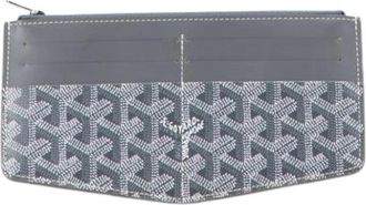 Goyard Pre-owned Vintage Portemonnee - Dames - Vintage Accessoires - Grijs - ONE Size - Vintage
