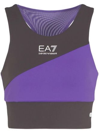 Emporio Armani Dynamic Athlete sports bra - Purple