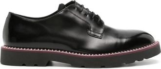 Paul Smith Derby Ras - Heren - Veterschoenen - Zwart - 41 EU - Leer - Schoenen