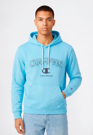 Champion Kapuzensweatshirt CHAMPION Graphic Terry Hoodie, Herren, Gr. XXL, blts, Obermaterial: 55% Baumwolle, 45% Polyester, normal, Rundhals, Sweatshirts Kapu