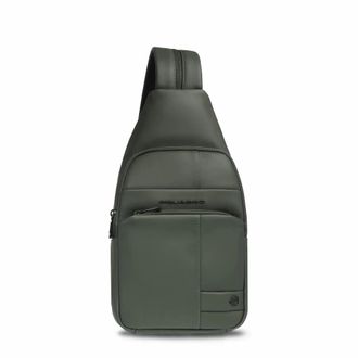 Piquadro Hombre, Bolsos, Verde, Talla: ONE Size