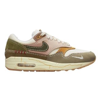 Nike Fitness, Heren, Veelkleurig, 36 EU, Leer, Air Max 1 Premium Wabi-Sabi Sneakers