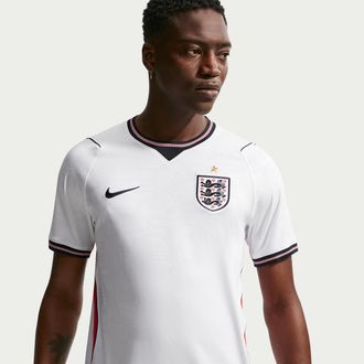 Nike England 2026 Stadium Home Nike Mens Dri-FIT Soccer Replica Jersey in White | IB5290-100