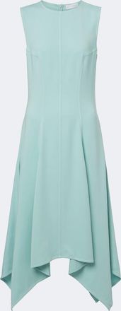 Stella McCartney Draped asymmetric midi dress