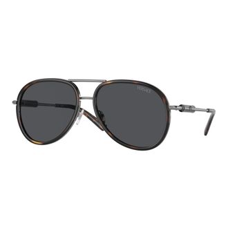 Versace Sunglasses, unisex, Black, Size: 60 MM Medusa Sunglasses