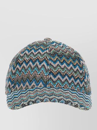 Missoni viscose blend baseball cap curved brim