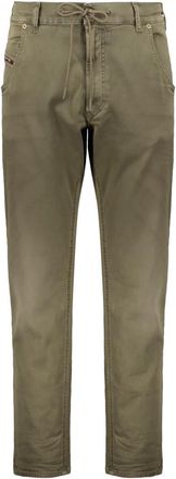 Diesel Krooley-E-Ne - Heren - Slim Fit Broeken - Groen - W26 - Katoen - Broeken
