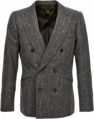 Maurizio Miri Wool Mens Blazer