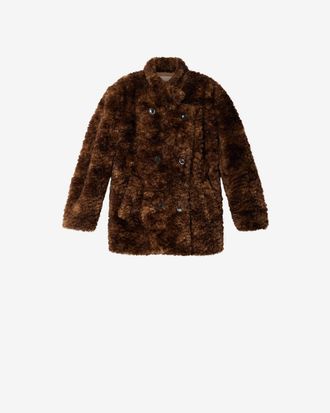 Isabel Marant Jya Coat - Women - Brown - Size 34 - Marant &Eacute;toile