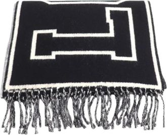Louis Vuitton Pre-owned Stole - Heren - Vintage Accessoires - Zwart - ONE Size - Wol - Vintage