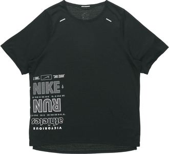 Nike Rise 365 Future Fast Nike Run Running Short Sleeve Black CK0678-010