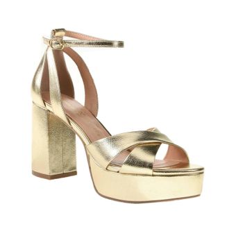 Chinese Laundry Womens Tammy Heel In Gold
