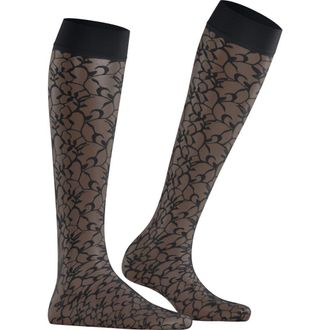 Falke Soft Spell Knee High Socks in Black at Nordstrom, Size 35-38