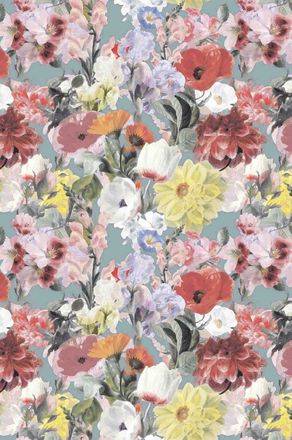 Gaynor Quadratisches Halstuch mit Blumendruck Noemi