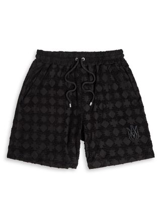 Amiri MA Quad Jacquard Cotton-blend Shorts - Black - XL