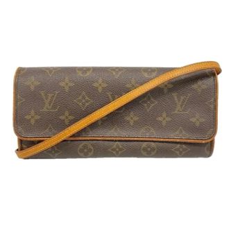 Louis Vuitton Pre-owned Cross Body Bags, female, Brown, Size: ONE SIZE Pre-owned Pochette Twin GM