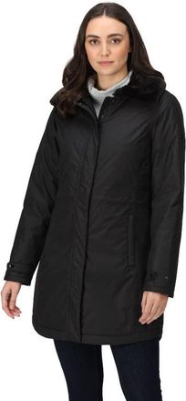 Regatta Womens Renata Jackets Waterproof Insulated, Black, 12 UK