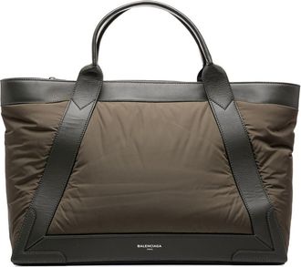 Balenciaga Pre-owned Balenciaga Nylon Navy Cabas Tote M Unisex 5A93JYH222R02J46