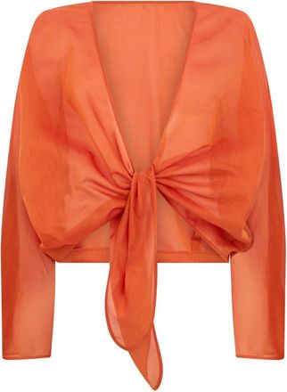 Alberta Ferretti Donna, Camicette, Arancione, M, new