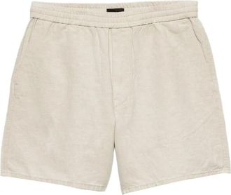 Prada chambray shorts - Neutrals